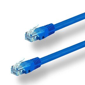 Conext Link 1pc 9ft Blue CAT5E Network Wire LAN Cable Patch Cord Ethernet Internet Router PC（30081）