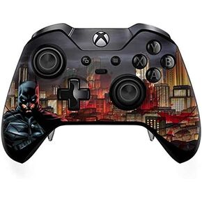 Skinit Decal Gaming Skin Compatible with Xbox One Elite Controller - Officially Licensed Warner Bros Batman in Gotham City Design