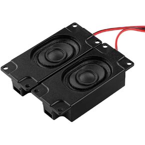 مكبرات صوت 2PCS Audio المحمولة 3070 مربع مكبر صوت 8 أوم 5W DIY MINI TV Computer مكبرات الصوت