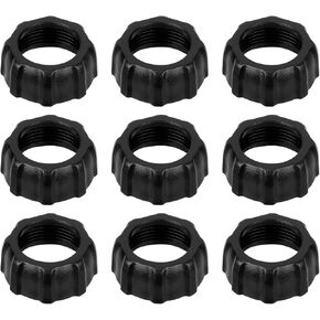 9pcs Tightening Nut for Replacement Car Mount, Plastic Replacement Car Mount Screw Phone Holder Parts Tightening Nut for Camera Camcorder Phone