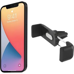 Air Vent Car Phone Holder Mount, Cell Phone Stand for Car, Expandable Grip & 360 Degree Pivot, Compatible with Latest iPhones, Samsungs Androids (Black)