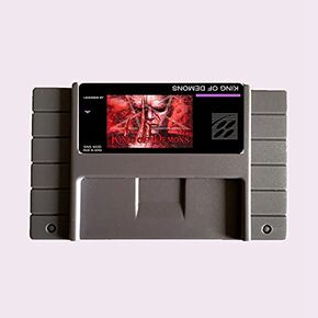Royal Retro 16 Bit King of Demons NTSC Big Gray Game Card For USA Version Game Player