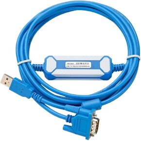 CS1W-CIF31 Adapter for USB Switch Serial to R232 Programming Cable USB-RS232 Optical Converter Line USB Port(Female Port)