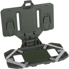 Pathfinder Universal MOLLE Phone and Navigation Rig – Folding Tactical Phone Holder for Plate Carriers, Chest Rigs, and Backpacks, Fits Devices 3.5" x 6.75" (Tactical Black)