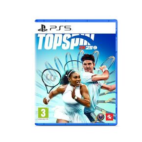 2K Games TopSpin 2K25 PS5 + Amazon Exclusive Sky Blue Wristband DLC