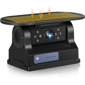 Wireless Backup Camera Solar WiFi - Magnetic Ease of Use Hitch Trailer Truck Clear Night Vision No Lag Rechargeable Rear View Camera Car RV Camper Steady Connection to Phone