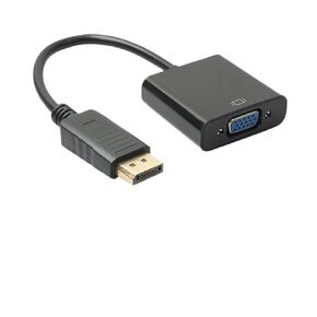 DP DisplayPort to DVI HDMI-Compatible Converter Video Cable Display Port D-Sub Adapter 1080P 720P HDTV M>oni>tor PC(DP to DVI)