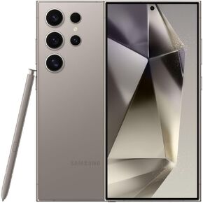 SAMSUNG Galaxy S24 Ultra Cell Phone, 512GB AI Smartphone, Unlocked Android, 200MP, 100x Zoom Cameras, Long Battery Life, S Pen, Global Version, 2024 - Titanium Gray (Renewed)
