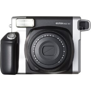 Fujifilm Instax Wide 300 Instant Film Camera (Black) (Renewed)