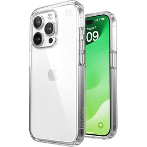 بقع Clear iPhone 15 Pro Case - حماية إسقاط - مقاومة للخدش ، مقاومة للأصفر ، حالة هاتف 6.1 بوصة - presidio clear/clear