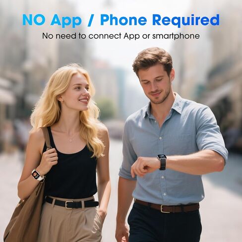 عداد الخطى Kummel لا يوجد تطبيق/هاتف مطلوب ، ومتعقب اللياقة البدنية المقاوم للماء مع مراقبة معدل ضربات القلب ، وشاشة كبيرة مع عداد الخطى ، وتتبع النوم ، وسعرات الخطوة ، ومراقبة ذكية للنساء الرجال in Kuwait