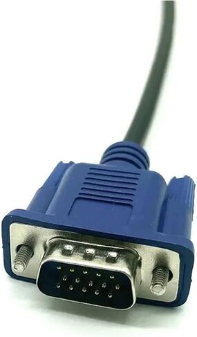 HD15PIN D-SUB كابل فيديو قصير من ذكر M/M ذكر إلى أنثى وإناث إلى كابل RGB المتوافق مع كابل الشاشة 300 سم (الذكور ، 3.0 م) in Saudi Arabia