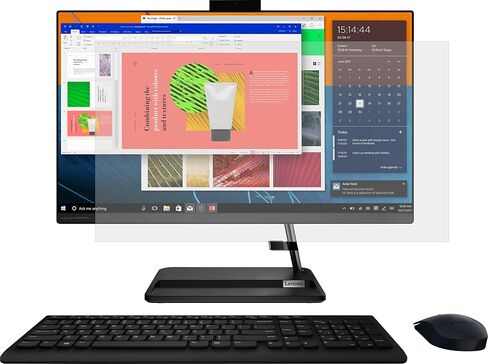 واقي الشاشة (مجموعة من 2) متوافق مع Lenovo IdeaCentre Aio 3i 24 "F0G000FWUS Touch-Screen Computer All-In-One-وضوح عالية in Saudi Arabia