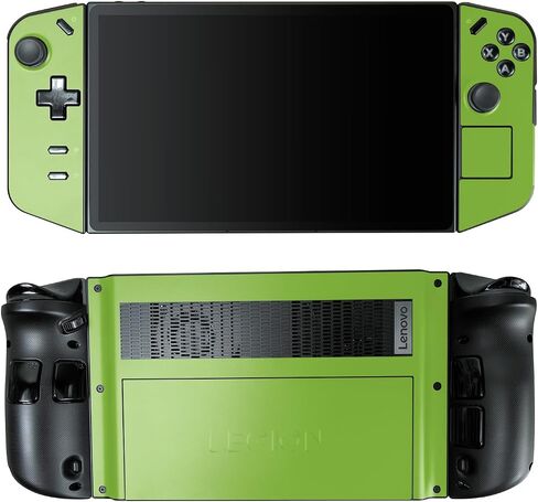 ألعاب الجلد متوافقة مع Lenovo Legion Go - Solid Lime Green - Premium 3M Vinyl Protction Wrap Cover - من السهل تطبيق | مصنوع في الولايات المتحدة الأمريكية من قبل Mayyskins in Kuwait