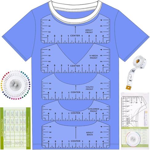 18Pcs Sublimation Accessories, Tshirt Ruler Guide Vinyl Alignment Tool, Heat Press Accessories, Teflon Sheet Non Stick 16x20", Heat Resistant Tape 0.4"x108ft, PVC T Shirt Rulers to Center Designs in Saudi Arabia