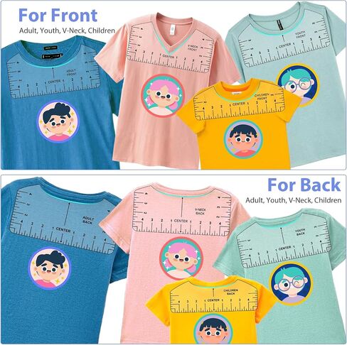 18Pcs Sublimation Accessories, Tshirt Ruler Guide Vinyl Alignment Tool, Heat Press Accessories, Teflon Sheet Non Stick 16x20", Heat Resistant Tape 0.4"x108ft, PVC T Shirt Rulers to Center Designs in Saudi Arabia