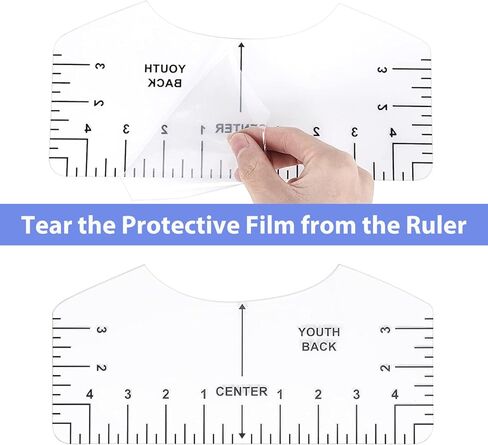 18Pcs Sublimation Accessories, Tshirt Ruler Guide Vinyl Alignment Tool, Heat Press Accessories, Teflon Sheet Non Stick 16x20", Heat Resistant Tape 0.4"x108ft, PVC T Shirt Rulers to Center Designs in Saudi Arabia