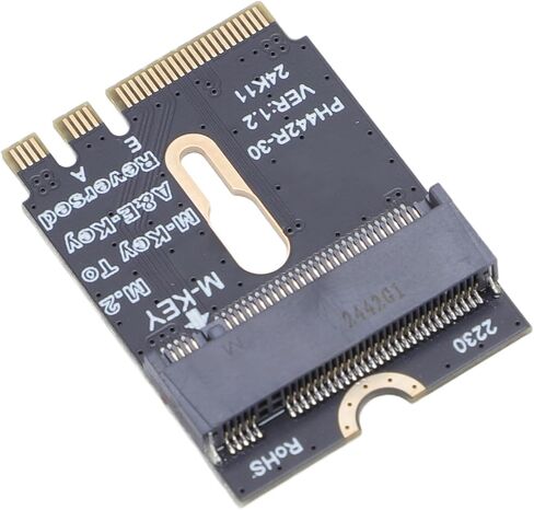VBESTLIFE M.2 NVME SSD ADAPTER ، M.2 A و E WIFI Interface Reversed M KEY NVME SSD Support 2230 2240 2260 2280 M.2 أحجام البطاقة ، PCIE 4.0 in Kuwait