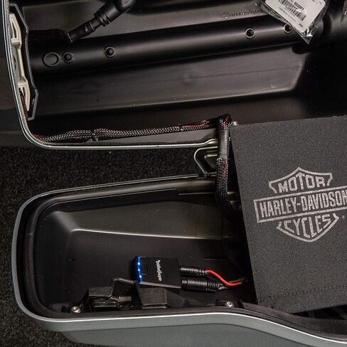 Rockford Fosgate HD14RK-Stage2 اثنين من مكبرات الصوت ومجموعة مكبرات الصوت لمختار 2014+ Road King Motorcycles in Saudi Arabia