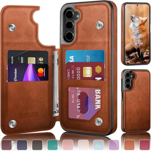 تم تصميمه لسيارات Samsung Galaxy S23 Plus مع حامل البطاقة ، [غطاء القفل المغناطيسي] in Saudi Arabia