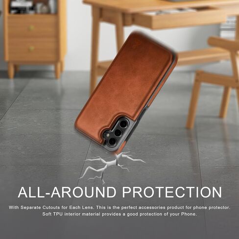 تم تصميمه لسيارات Samsung Galaxy S23 Plus مع حامل البطاقة ، [غطاء القفل المغناطيسي] in Saudi Arabia