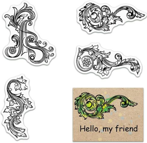 Mountain Clear Stamps for Card Making Decorative Peaks Scenery Background Clear Stamp Mountains Transparent Silicone Stamps for DIY Scrapbooking Supplies Embossing Paper Card Album Decoration Craft in Saudi Arabia