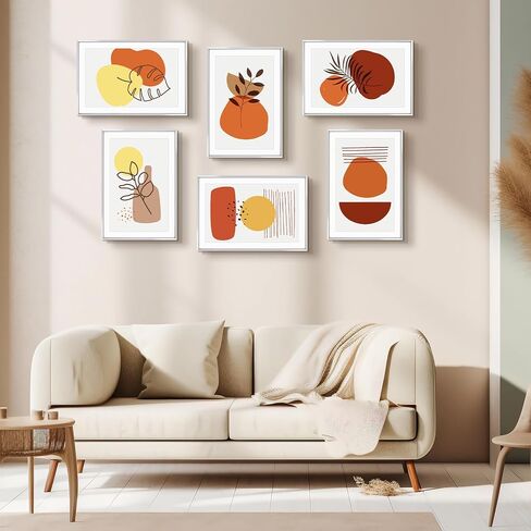 Space Art Deco, 11x14 Picture Frame Set of 3, Display Pictures 8x10 with Mat or 11x14 Without Mat, Wall Mounting Gallery Photo Frames, Gold in Kuwait