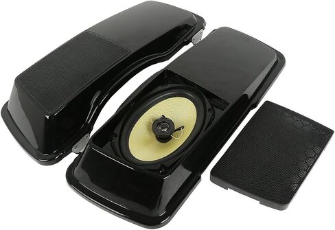 XFMT 6 "x 9" غطاء السرج الدراجات النارية مع مكبرات صوت متوافقة مع Harley Electra Street Road Glide FL 1994-2013 in Kuwait