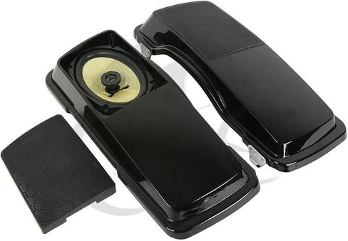 XFMT 6 "x 9" غطاء السرج الدراجات النارية مع مكبرات صوت متوافقة مع Harley Electra Street Road Glide FL 1994-2013 in Kuwait