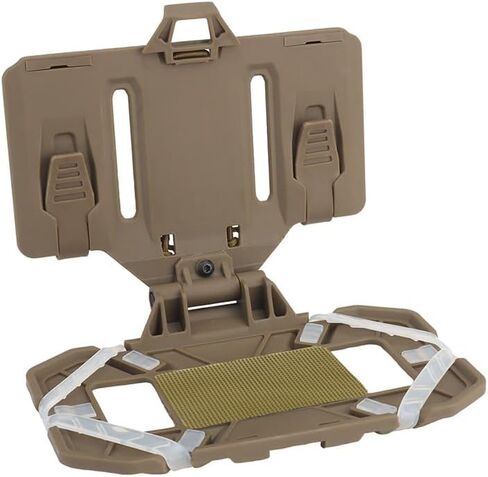 Pathfinder Universal MOLLE Phone and Navigation Rig – Folding Tactical Phone Holder for Plate Carriers, Chest Rigs, and Backpacks, Fits Devices 3.5" x 6.75" (Tactical Black) in Saudi Arabia