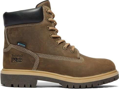 Timberland Women's Direct Attach 6 Inch Soft Toe Insulated Waterproof Outdoors Equipment, Brown: Turkish Coffee, 9 Wide in Saudi Arabia