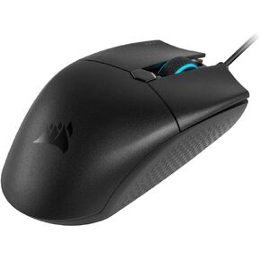 Corsair KATAR PRO Ultra-Light Gaming Mouse - FPS/MOBA Mouse, Symmetric Shape, 12,400 DPI Optical Sensor, 6 Programmable Buttons, RGB Backlighting, for Claw and Fingertip Grips - Black (Renewed)