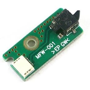 Replacement Power Switch Board with Cable for Playstation3 PS3 4000 CECH 4000 Super Slim Console ON Off PCB Board with Ribbon Cable MSW-K02 MFW-001 (MSW-K02 and Cable)