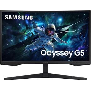 SAMSUNG 27" Odyssey G55C QHD VA Curved Gaming Monitor, 165Hz, 1ms Response (Renewed)
