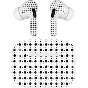 Skinit Decal Audio Skin Compatible with Apple AirPods Pro (2rd Gen, 2022) - Skinit Originally Designed Grid Dot Design
