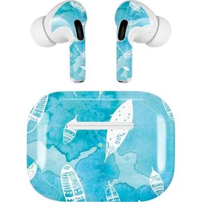 Skinit Decal Audio Skin Compatible with Apple AirPods Pro (2rd Gen, 2022) - Skinit Originally Designed Raining Feathers Design