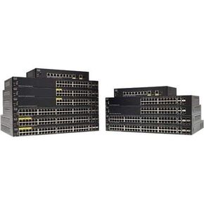 Cisco SG350-28P-K9 28-Port Gigabit 24x PoE 2x Combo 2x SFP Managed Switch (Renewed)