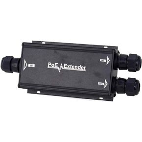 Outdoor Gigabit PoE Extender IP67 Waterproof, 60W 10/100/1000Mbps，2 Channel PoE++ Extender，Comply with IEEE 802.3af/at/bt，for IP Security Camera