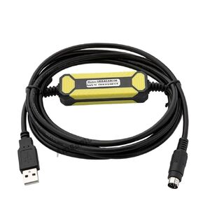 USB-DVP Cable USBACAB230 Suitable for DVP EH ES EC EX DVP14SS211T DVP16 PLC Programming Download Copper Wire