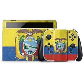 Skinit Decal Gaming Skin Compatible with Nintendo Switch OLED (2021) - Argentina Soccer Flag Design