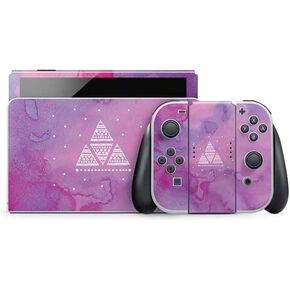 Skinit Decal Gaming Skin Compatible with Nintendo Switch OLED (2021) - Flowers and Arrows Design