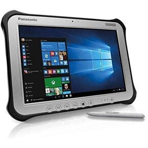 Panasonic Toughpad FZ-G1 ، Intel Core I5-4310U 2.0GHz ، 8GB ، 256GB SSD ، 10.1 WUXGA Multi Touch + Digitizer ، WiFi ، Bluetooth ، Webcam ، CAM ، Windows 10 Pro ، 4G LTE ، GPS CANTED (READED)
