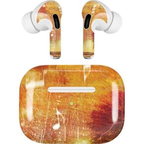Skinit Decal Audio Skin Compatible with Apple AirPods Pro (2rd Gen, 2022) - Skinit Originally Designed Falling Notes Design