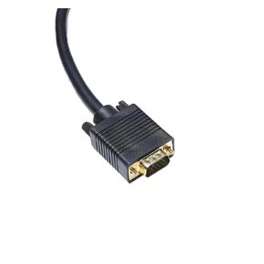 DVI-I 24+5 إلى DVI 15 PIN ذكور محول محول كابل الفيديو ، 1080 بكسل نشط ، لجهاز العرض وجهاز الكمبيوتر (VGA ذكر)