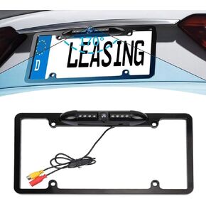 1 PC Car 12" x 6.2" Night Vision Backup Camera, HD Infrared Night Vision 170 Degree Wide Angle Rear View Camera, Waterproof Rear View Camera, Universal for Cars (Black)