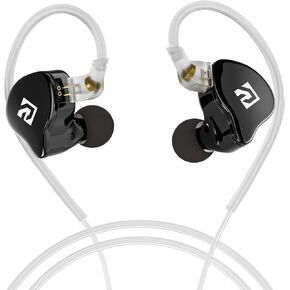 Phenyx Pro in-Ear Monitor Earphones, Wired Earbuds, Sound Isolation, Detachable 2-Pin Cable, Ergonomic Fit, Flexible Ear Tips, Universal Compatibility, IEM Headphones for Musician Audiophile (PME-10)