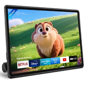 13.5" 4K Car Headrest Monitor Android 13.0 |Rear Seat Entertainment System| Car TV for Back Seat |4G RAM+64G ROM | Wireless Mirroring | 5G WiFi/Bluetooth/HDMI | OTA Updates (4G+64G (1*PCS))