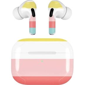 Skinit Decal Audio Skin Compatible with Apple AirPods Pro (2rd Gen, 2022) - Skinit Originally Designed Spring Stripes Design