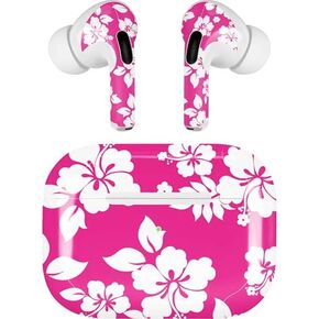 Skinit Decal Audio Skin Compatible with Apple AirPods Pro (2rd Gen, 2022) - Skinit Originally Designed Pink and White Design