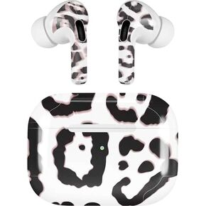 Skinit Decal Audio Skin Compatible with Apple AirPods Pro (2rd Gen, 2022) - Skinit Originally Designed B&W Leopard Design